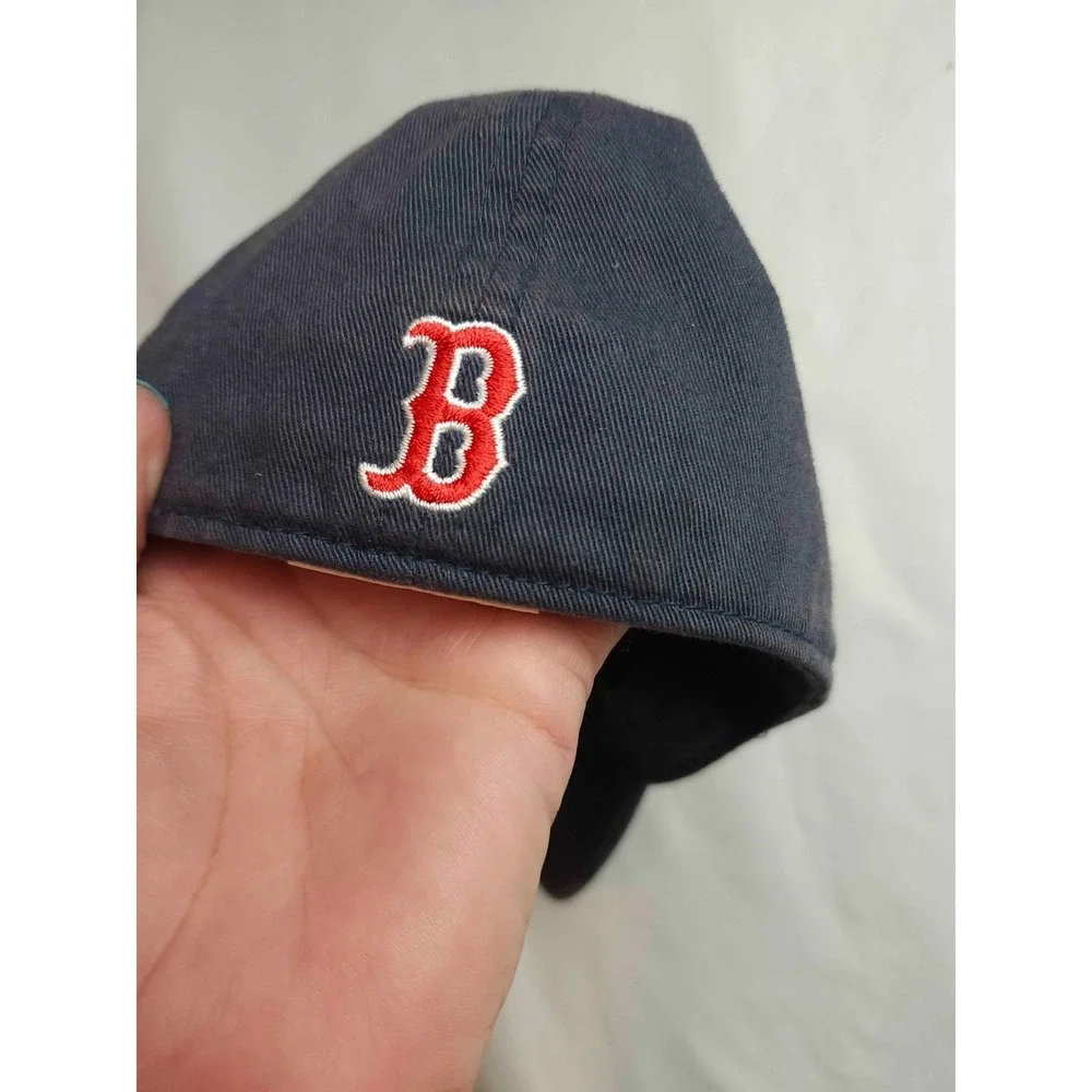 Twins Enterprise Boston Red Sox The Franchise Hat Cap Mens Size XS Navy Woven